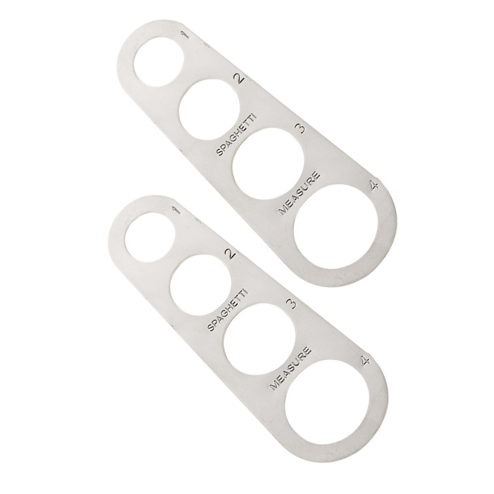 Pasta Measuring Tool - 스테인리스 스틸 스파게티 계량 도구 2개