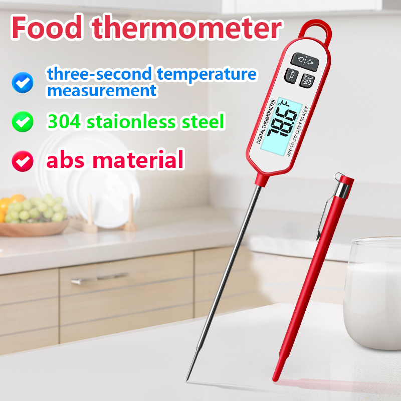Instant Read Thermometer - 디지털 고기 온도계 즉시 판독 백라이트