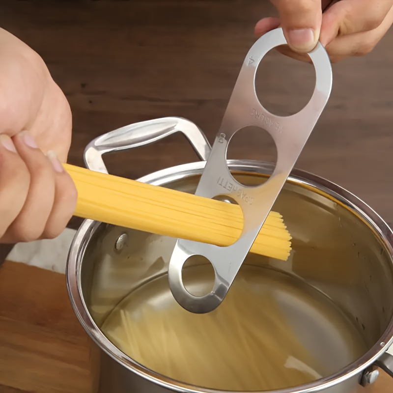 Pasta Measuring Tool - 스테인레스 스틸 4홀 파스타 측정 도구,