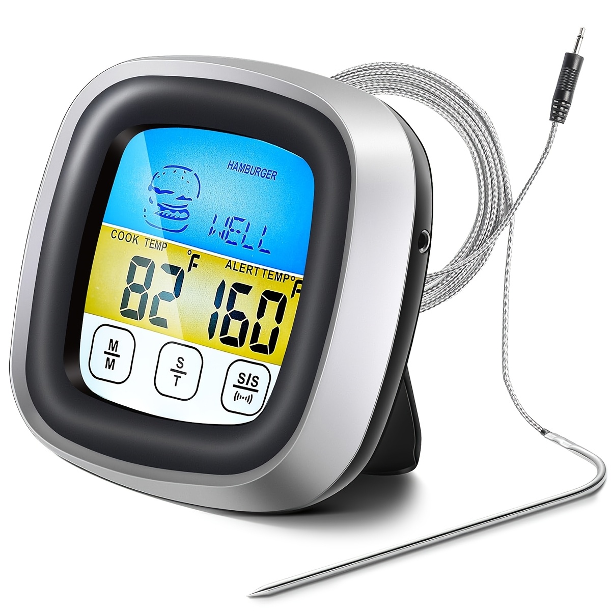 Instant Read Thermometer - 디지털 고기 온도계 바베큐 타이머 요리