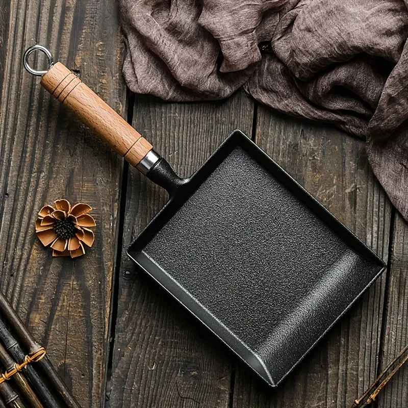 Cast Iron Skillet - 1Pc 일본 주철 팬 튀김 다마고야키