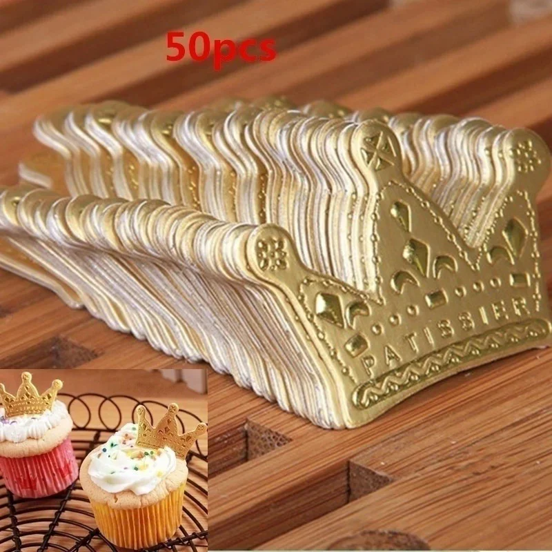Kitchen Gadgets Gold - 케이크 탑 햇 골드 공주 크라운