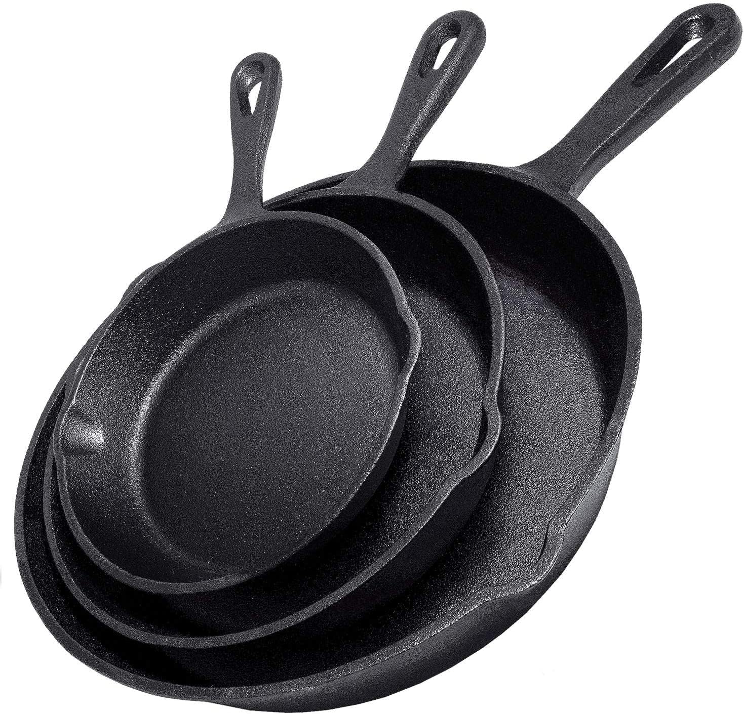 Cast Iron Skillet - 14/16/20cm 무쇠 프라이팬 논스틱 스킬렛 오믈렛