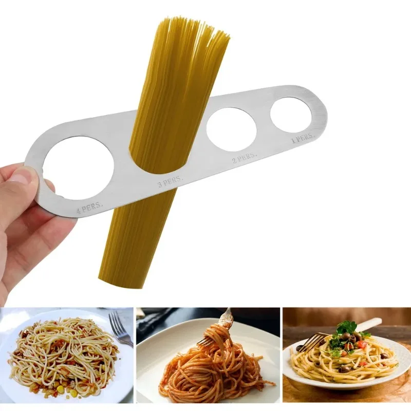 Pasta Measuring Tool - 4 구멍 스파게티 측정기 스테인레스 스틸
