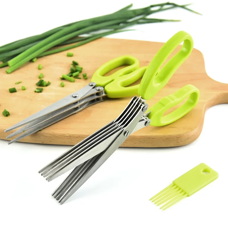 다층 주방 가위 스테인레스 스틸 야채 커터 Scalli - Kitchen Gadgets Worth Buying 리뷰 및 가격