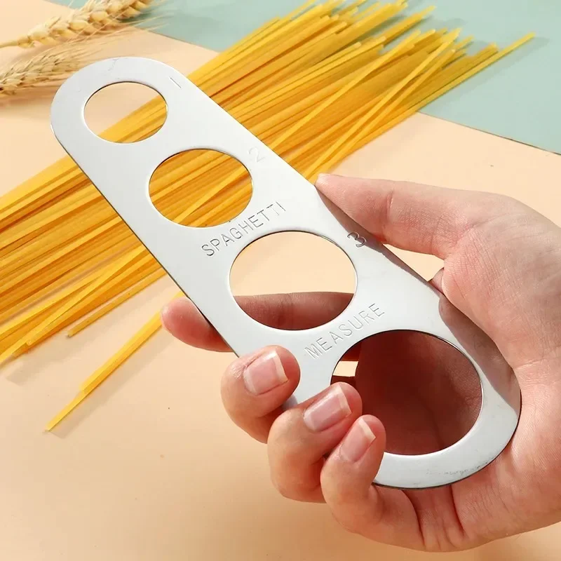 4 구멍 스파게티 측정기 스테인레스 스틸 주방 액세서리 - Pasta Measuring Tool 리뷰 및 가격
