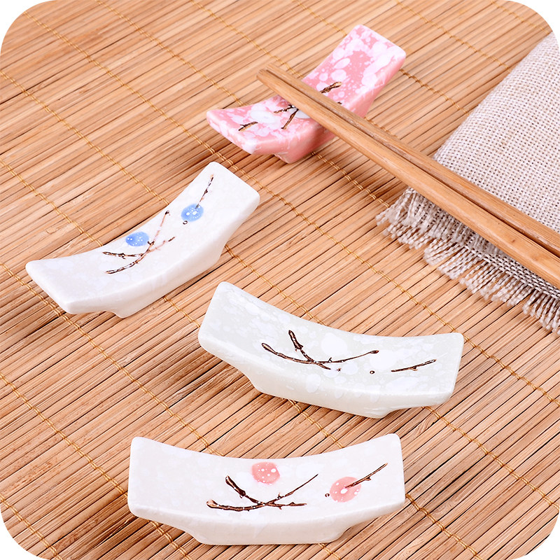 1/4/10Pc 일본 매화 세라믹 젓가락 홀더 크리 에 - Kitchen Gadgets Holder 리뷰 및 가격