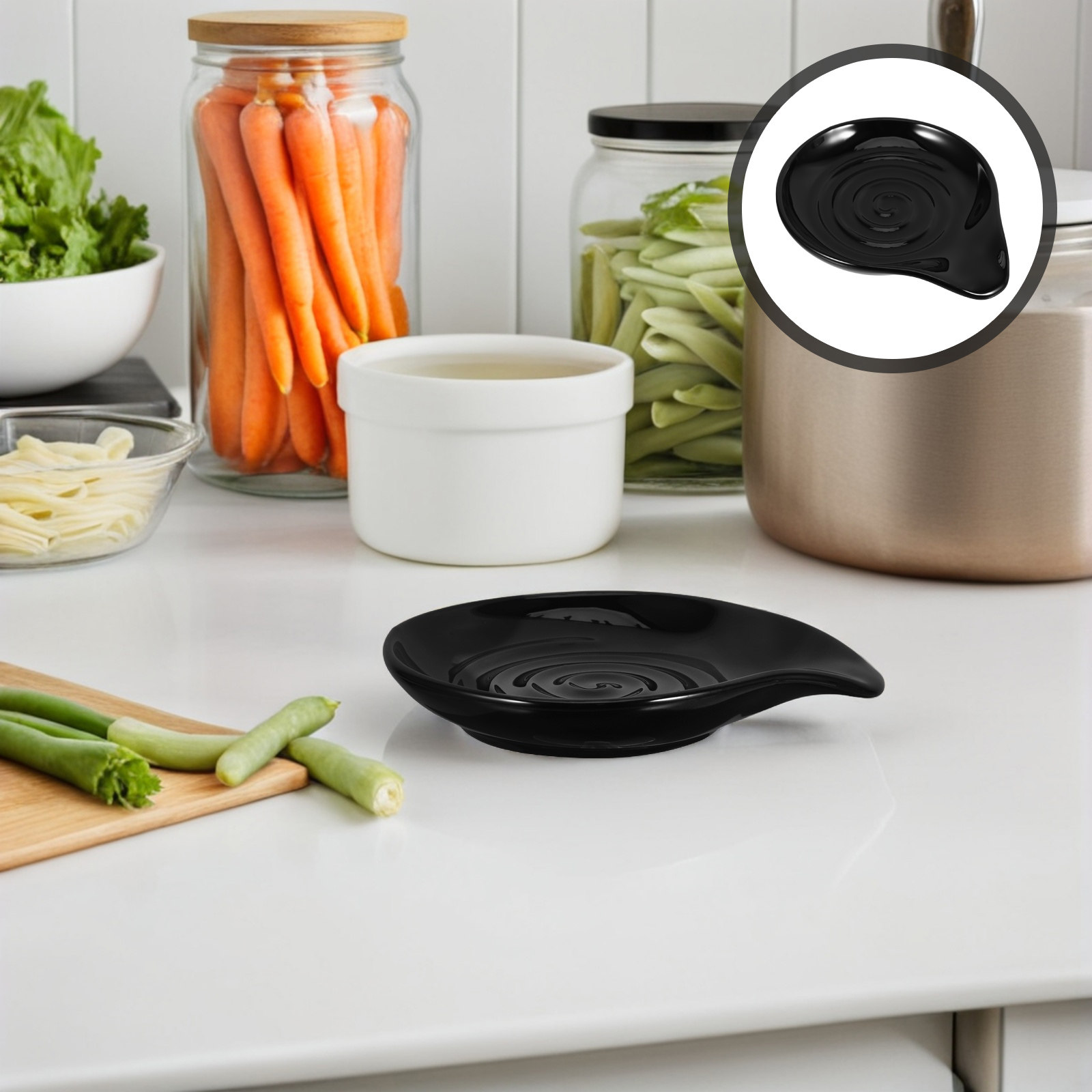 세라믹 소재의 주걱 받침대, 주방 조리대용 다용도 주방 - Kitchen Gadgets Gold 리뷰 및 가격
