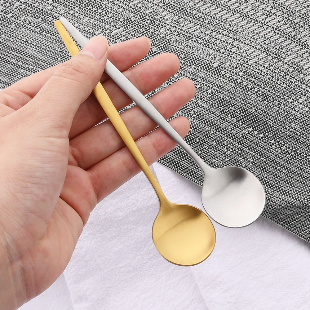 6Pcs 차 커피 저어 미니 숟가락 작은 매트 스테인레 - Kitchen Gadgets Gold 리뷰 및 가격