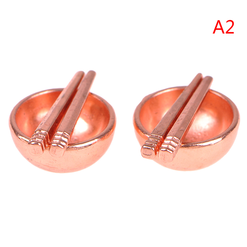 1:12 스케일 인형 집 미니어처 로즈 골드 컬러 프라 - Kitchen Gadgets Gold 리뷰 및 가격