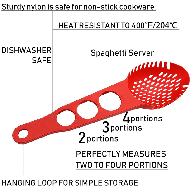 WSFS! 나일론 스파게티 서버 논스틱 파스타 포크 슬 - Pasta Measuring Tool 리뷰 및 가격