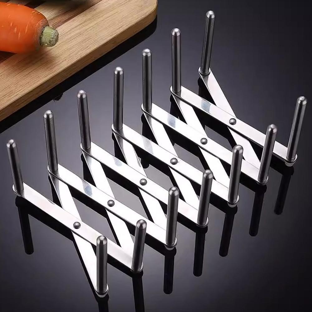 새로운 스테인레스 스틸 접시 랙 정리대, 배수 기능이  - Kitchen Gadgets Holder 리뷰 및 가격