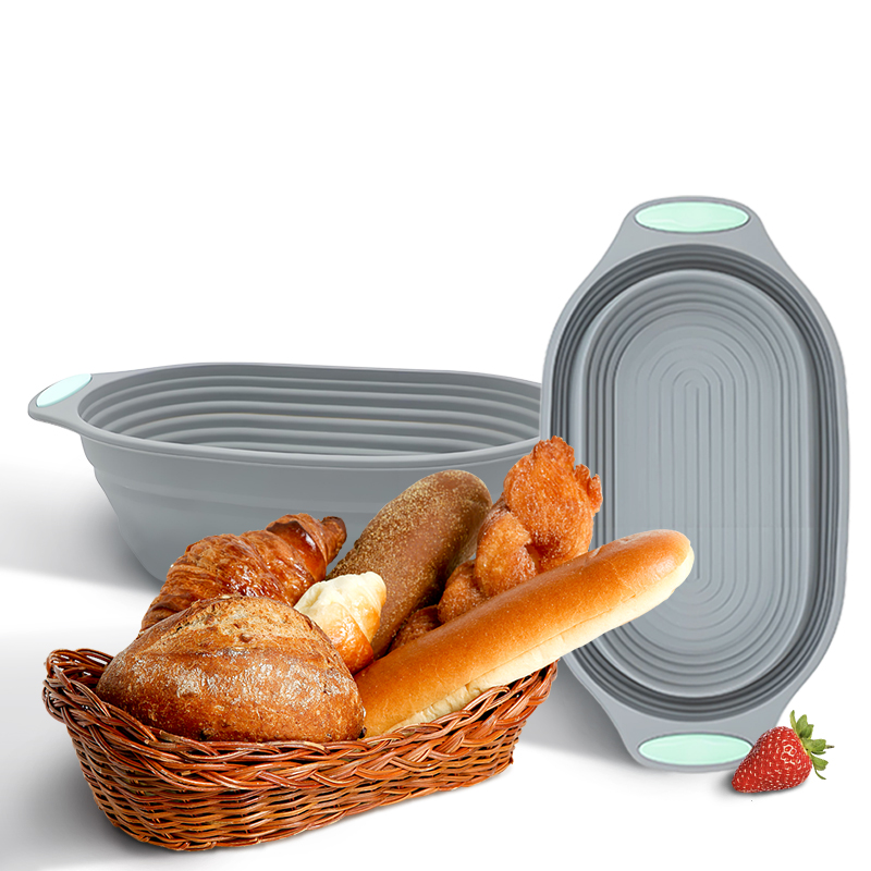 1PC 실리콘 접이식 반네통 빵 발효 바구니 - 사워도 - Kitchen Gadgets Worth Buying 리뷰 및 가격