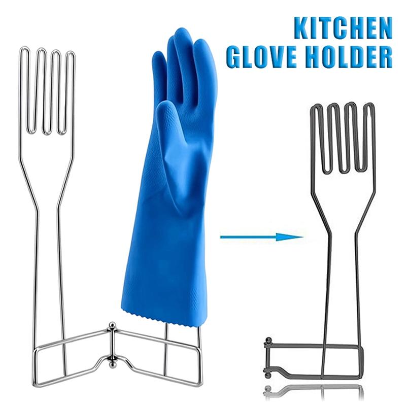 접이식 수직 배수대 다용도 이중 주방 장갑 건조대 보관 - Kitchen Gadgets Holder 리뷰 및 가격