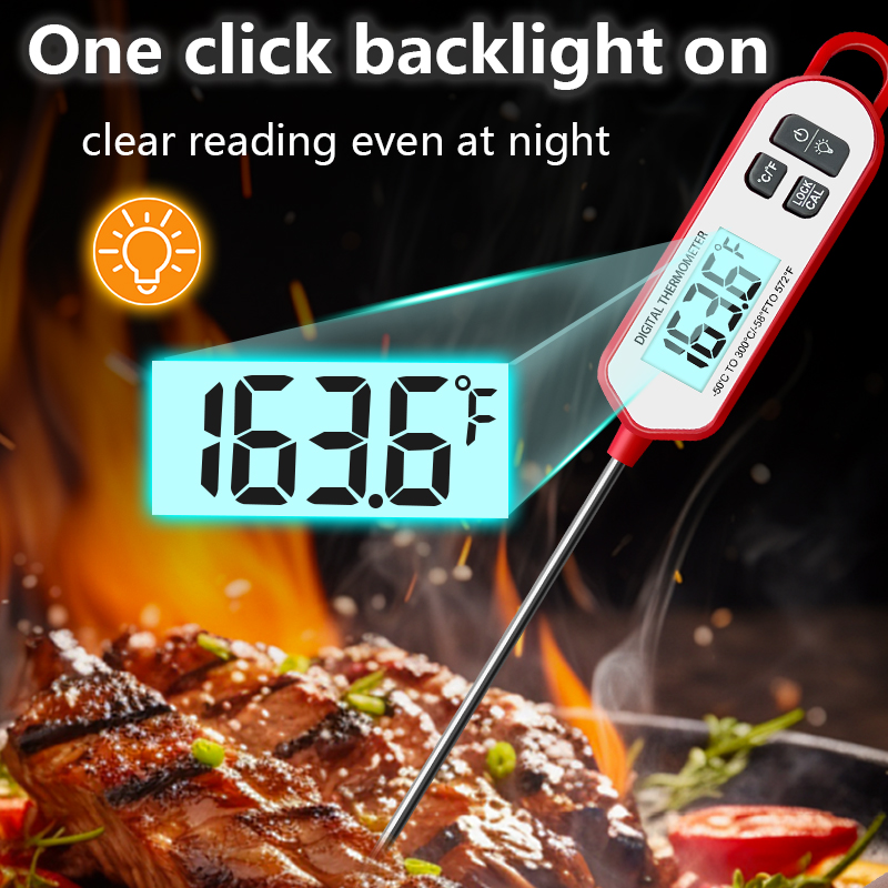 디지털 고기 온도계 즉시 판독 백라이트 디스플레이, 물 - Instant Read Thermometer 리뷰 및 가격