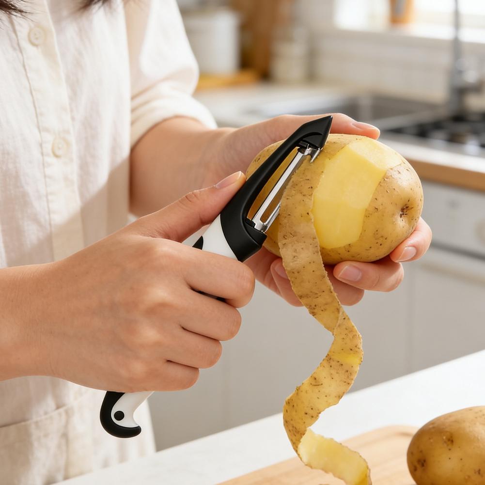 야채 슬라이서 스테인레스 스틸 필러 나이프 커터 당근  - Kitchen Gadgets Peeler 리뷰 및 가격