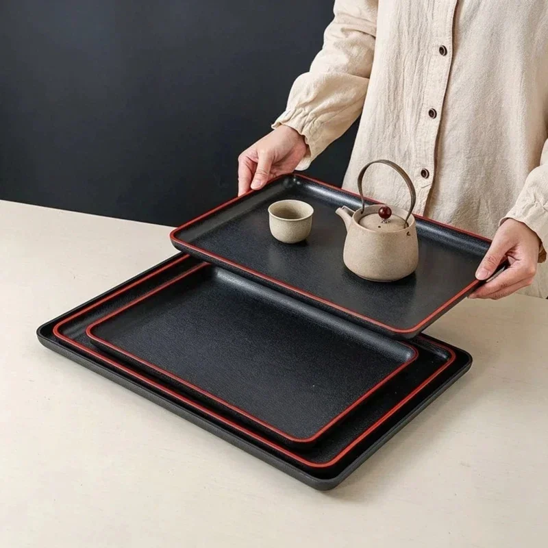 플라스틱 사각 트레이, 창의적인 디자인의 검은색 수납  - Kitchen Gadgets Holder 리뷰 및 가격