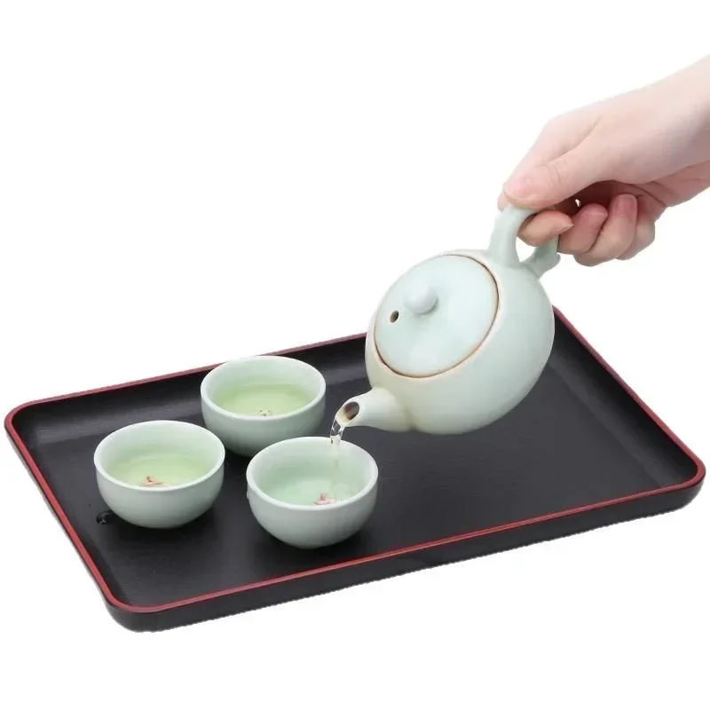 플라스틱 사각 트레이, 창의적인 디자인의 검은색 수납  - Kitchen Gadgets Holder 리뷰 및 가격