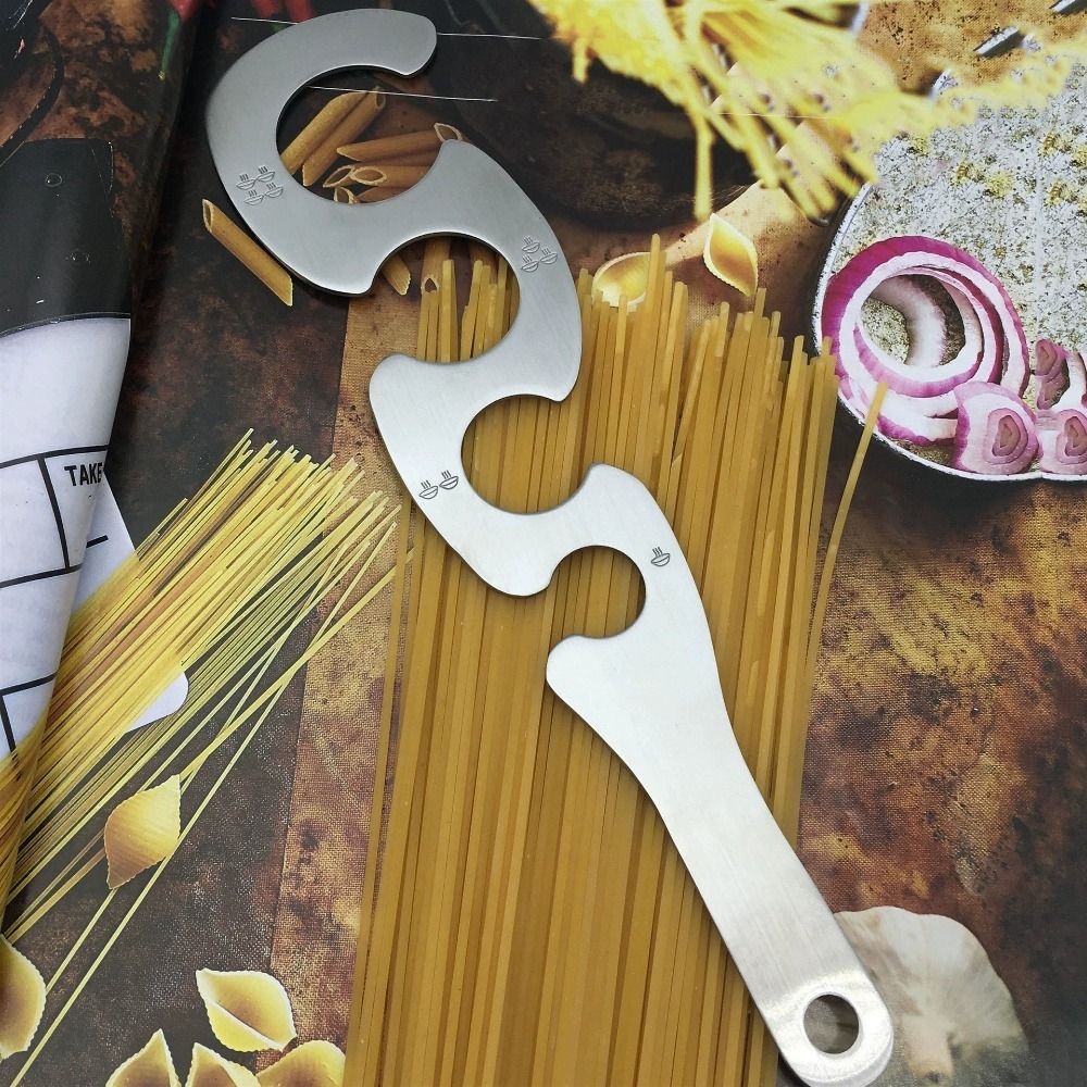 4구 스파게티 측정 도구 스테인리스 스틸 간편한 세척  - Pasta Measuring Tool 리뷰 및 가격