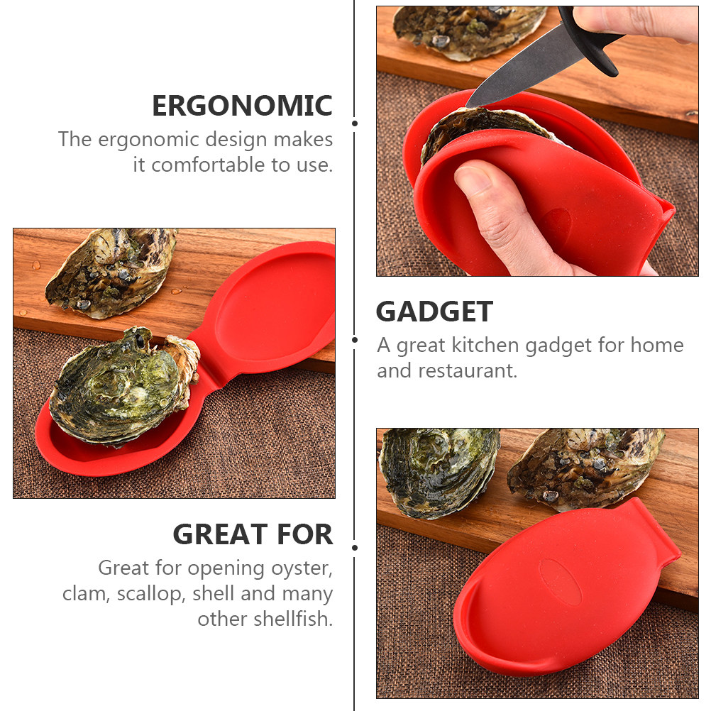 고급 식품 등급 실리콘 재질의 굴 껍질 제거 도구 2개 - Kitchen Gadgets Holder 리뷰 및 가격