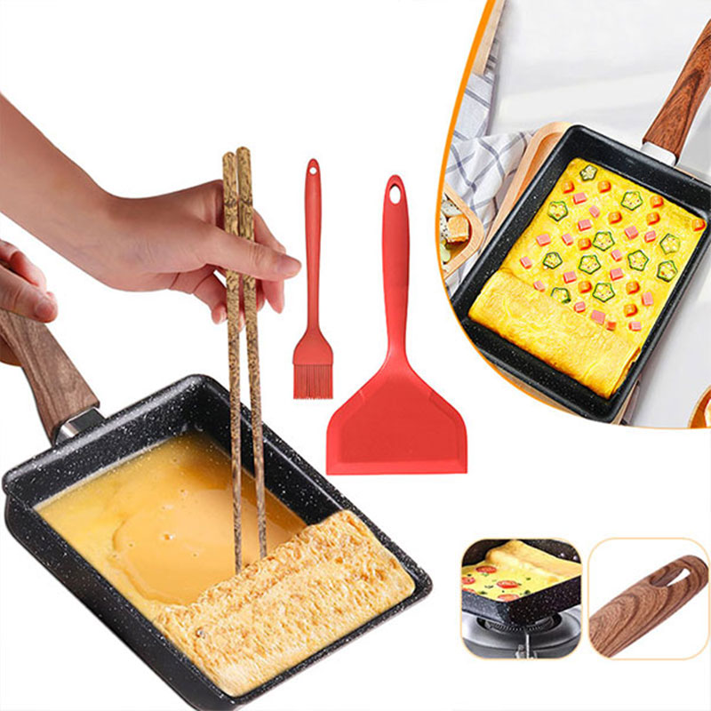 타마고야키 일본 오믈렛 팬 붙지 않는 계란 팬 프라이팬 - Cast Iron Skillet 리뷰 및 가격