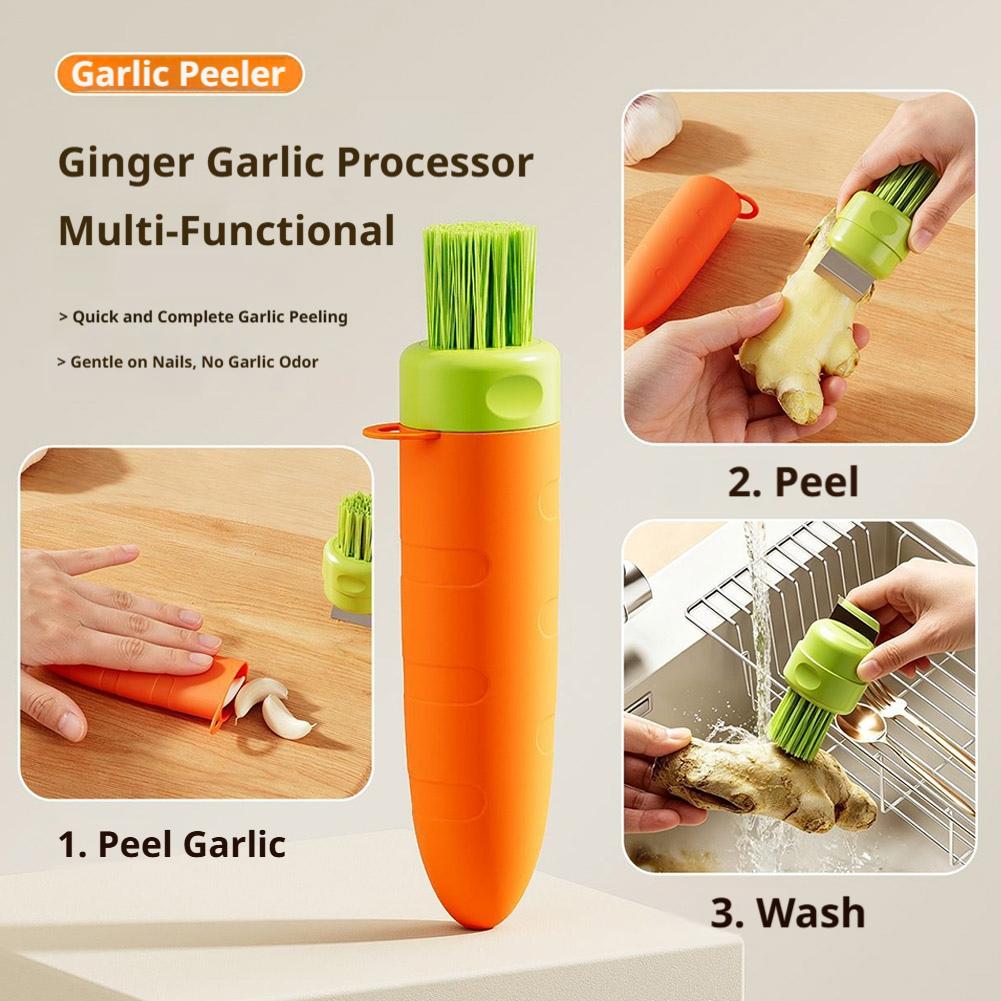 3-in-1 다기능 마늘 껍질 벗기는 도구, 생강 껍질 - Kitchen Gadgets Peeler 리뷰 및 가격