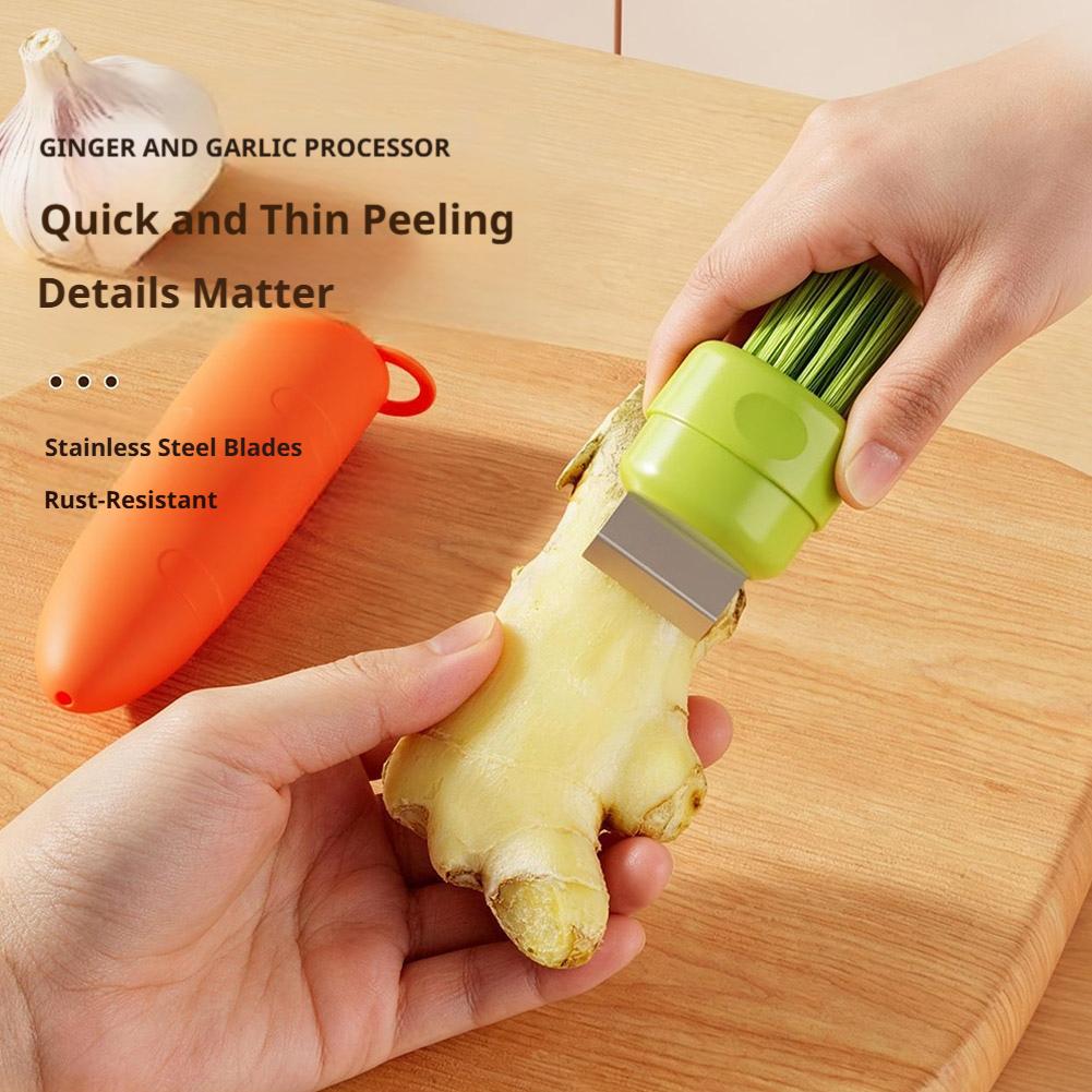 3-in-1 다기능 마늘 껍질 벗기는 도구, 생강 껍질 - Kitchen Gadgets Peeler 리뷰 및 가격