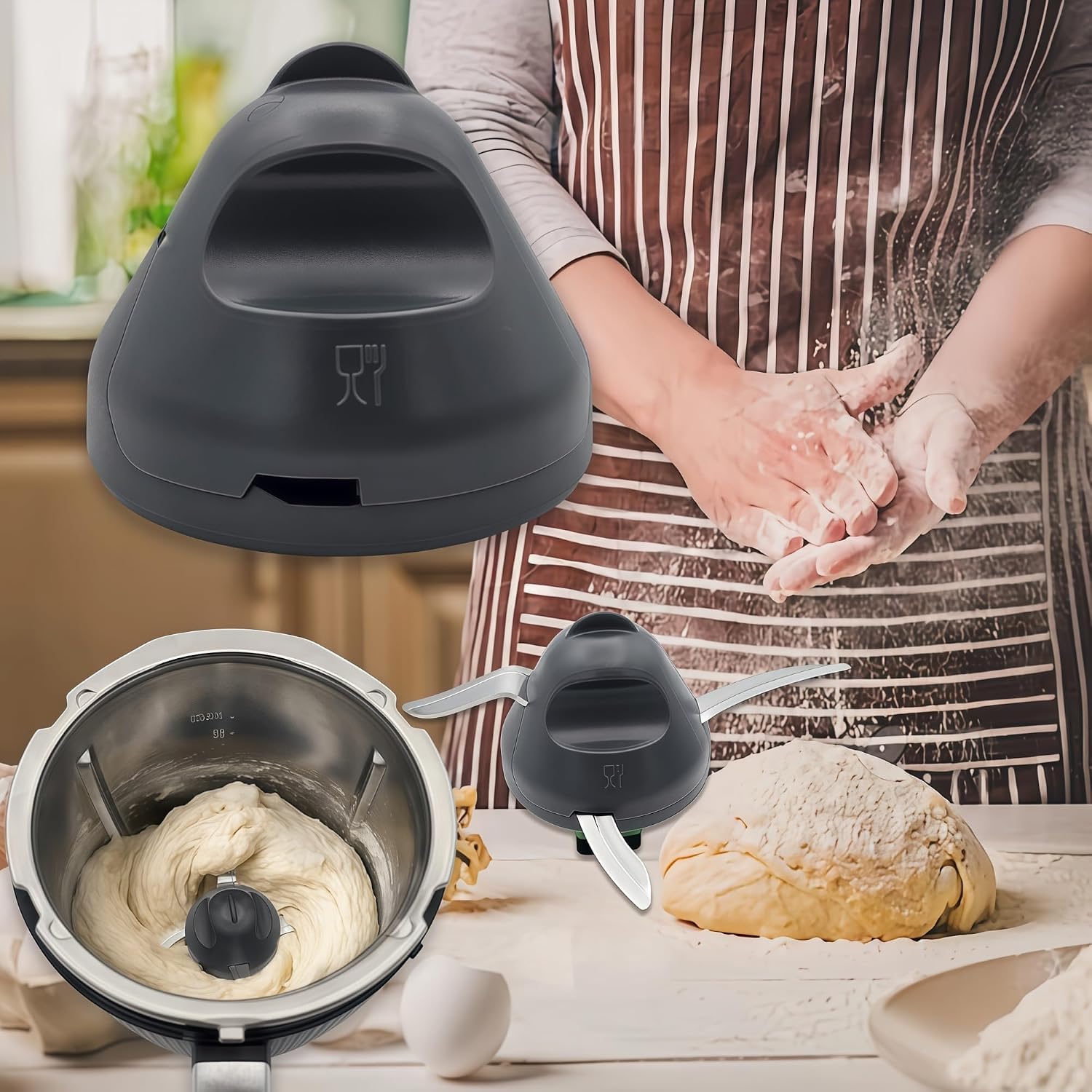 믹서 블레이드 반죽 반죽 헤드, 반죽 오염으로부터 보호 - Kitchen Gadgets Thermomix 리뷰 및 가격