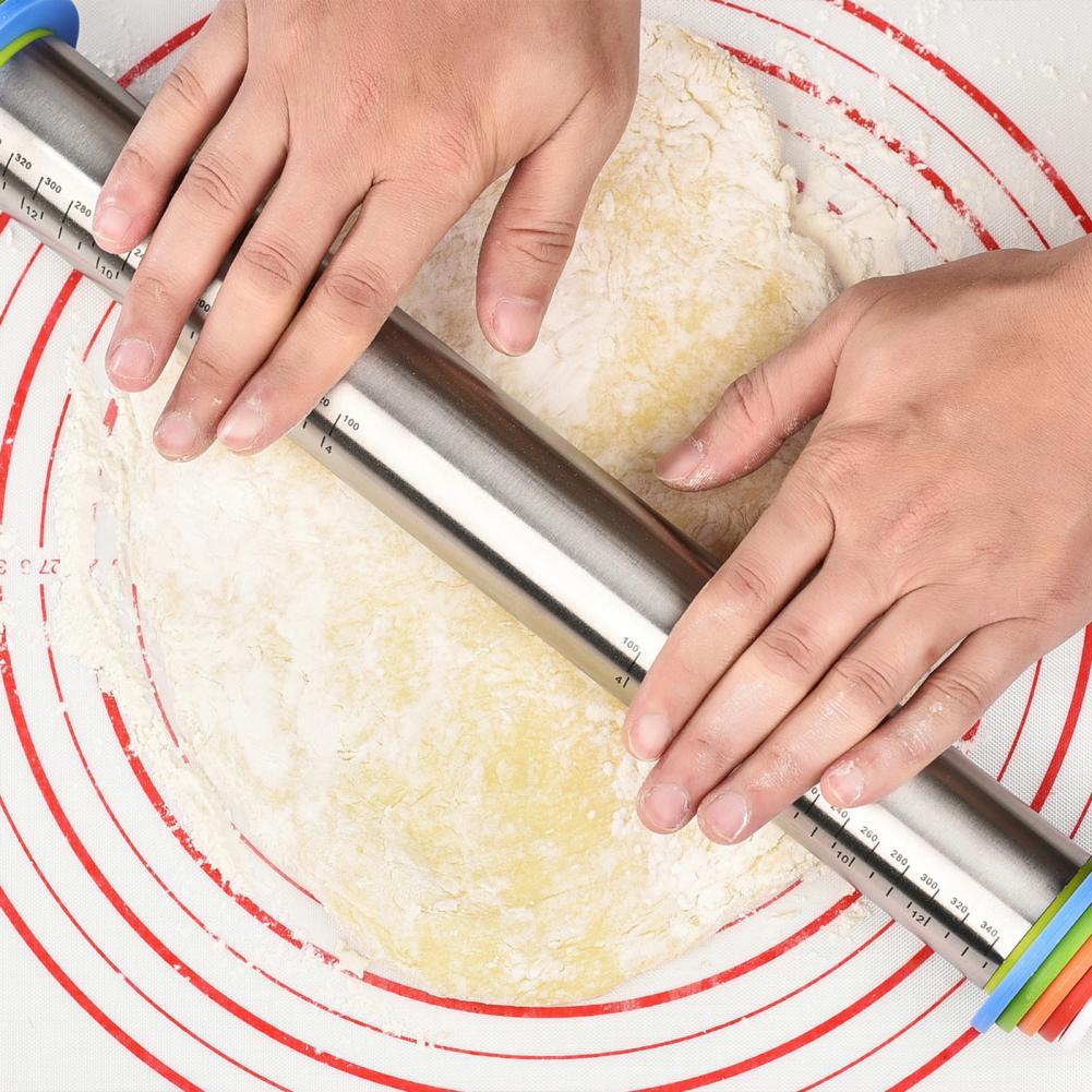 두께 표시가 있는 롤링 핀, 인체공학적 디자인으로 제작 - Pasta Measuring Tool 리뷰 및 가격
