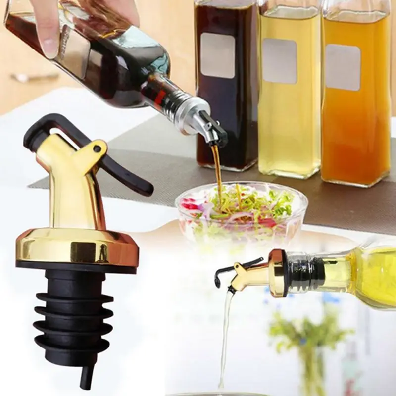 골드 올리브 오일 스파우트 오일/식초병 마개 스파우트  - Kitchen Gadgets Gold 리뷰 및 가격