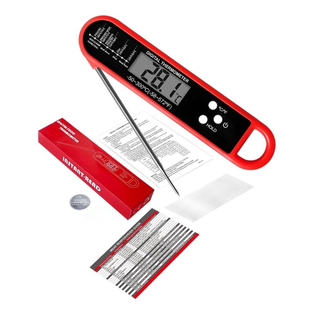 백라이트 디스플레이 즉시 측정 온도계 터치스크린 LCD - Instant Read Thermometer 리뷰 및 가격