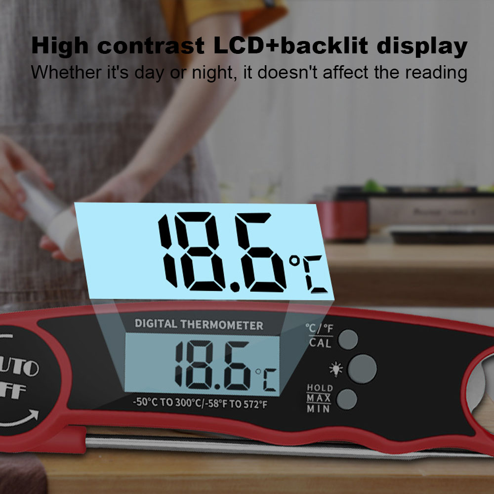디지털 고기 온도계 – 그릴, 바베큐, 에어프라이어,  - Instant Read Thermometer 리뷰 및 가격