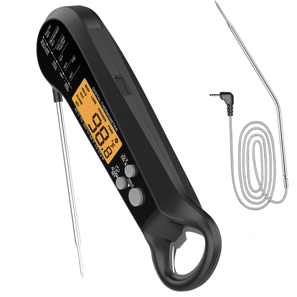 전문가용 디지털 고기 온도계 방수 기능 및 2개의 프로 - Instant Read Thermometer 리뷰 및 가격