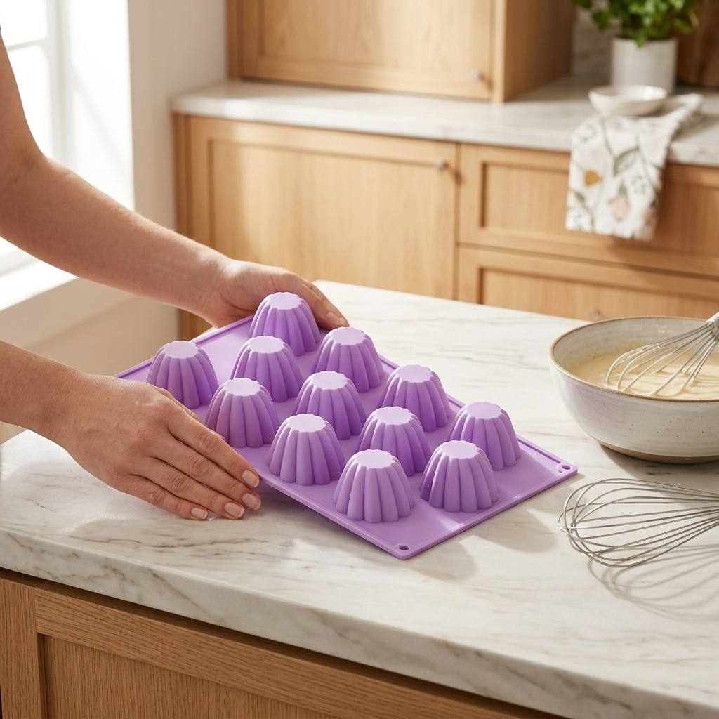 12구 미니 스파이럴 실리콘 몰드 소용돌이 모양 케이크 - Kitchen Gadgets Worth Buying 리뷰 및 가격